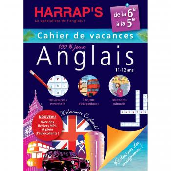 Cahier de vacances Anglais de la 6e à la 5e : 100% jeux