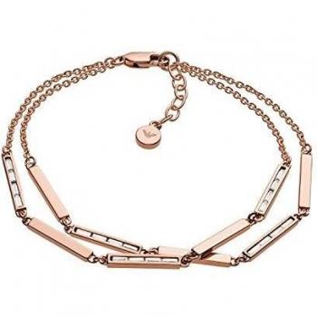 Femme Emporio Armani Collier Argent Sterling Asscher