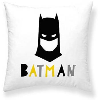 Funda de Cojín Batman Batmask A Multicolor 100% Algodón 45x45 cm