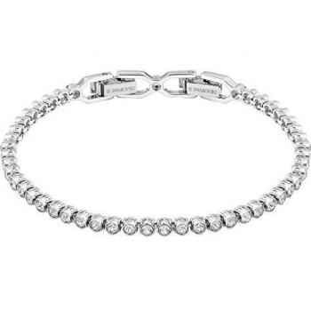 Bracciale Emily di Swarovski, colore bianco, finitura rodio