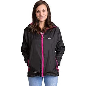 Veste Coupe-Pluie Femme Trespass Qikpac Noir 3XL