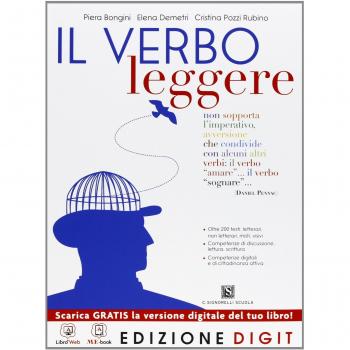verbo leggere antol. x bn +eb italiano bongini/demetri 9788843415786
