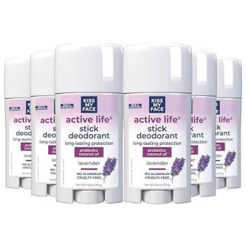 Kiss My Face Lavender Deodorant Stick, 2.48 oz – Active Life Formula
