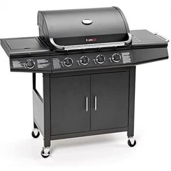 CosmoGrill 4+1 Pro Gas BBQ Grill with Side Burner