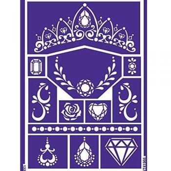 GRIM'TOUT Schablone – Violett (Artikel: GT41966)