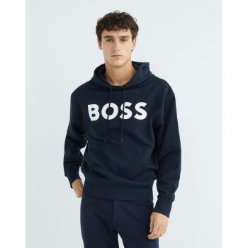 Felpa Boss Uomo Blu NAVY