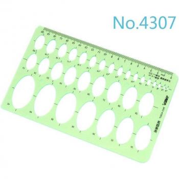 Geometric Shapes Template Ruler Set