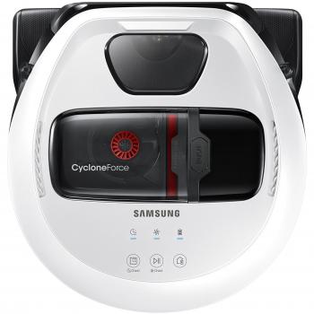 Samsung POWERbot VR7000 Robot Aspirapolvere, Tecnologia CycloneForce, 10W, Bianco