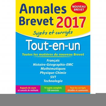 Tout-en-un 3e : Sujets et corrigés