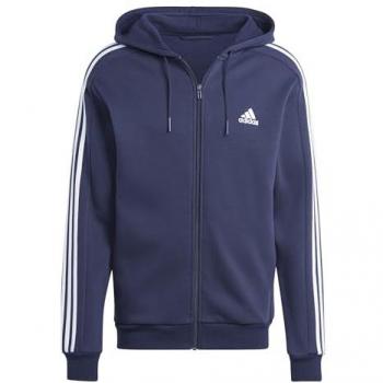 Adidas Herren Essentials 3-Stripes Kapuzensweatjacke, Legend Ink, Größe 3XL