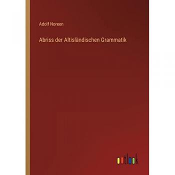 Abriss der Altisländischen Grammatik