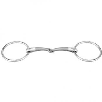 115mm Sprenger Satinox Loose Ring Snaffle – Stainless Steel 14mm