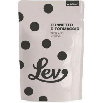 Lev Cat Natural Code Adult in Jelly 60 gr – Tonnetto e Formaggio – Cibo umido per gatti – Spedizione gratis 1° ordine + sconto BZR5 / BZR20