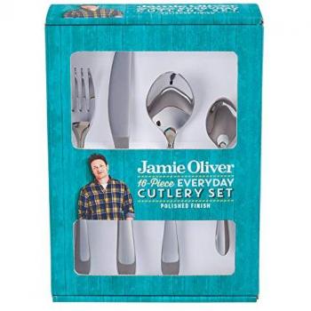 Jamie Oliver 555191 Complete Stainless Steel Cutlery Collection