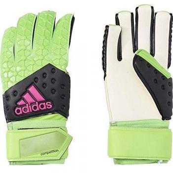 Adidas Herren-Handschuhe für Torwart ACE Competition, Solar Green / Core Black / Shock Pink, S16/White, Größe 7