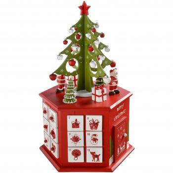 WeRChristmas 36cm Christmas Tree Advent Decor
