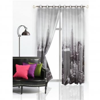 Tenda New York 140x280cm con Anelli per Finestra