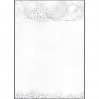 SIGEL DP089 Weihnachtsbriefpapier Winter Sparkle, A4, 100 Blatt
