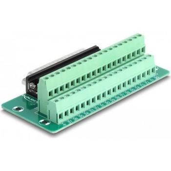 Accessori di rete Delock D-Sub 37 pin a morsettiera