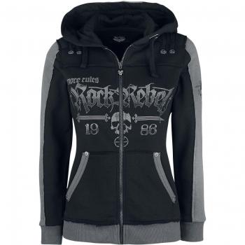 Couvre‑Tête Black Rock Rebel EMP – Veste Zippée pour Femmes – Noir