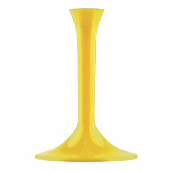 20 Basi Giallo Limone Calice Plastica