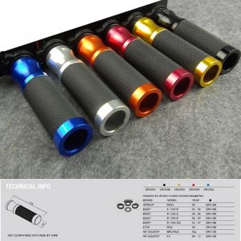 7/8 Motorcycle Handle Grips for Universal 22mm Bars