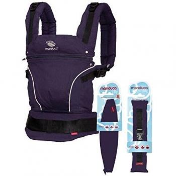 Manduca Porte-bébé Coton Pur Gris Foncé