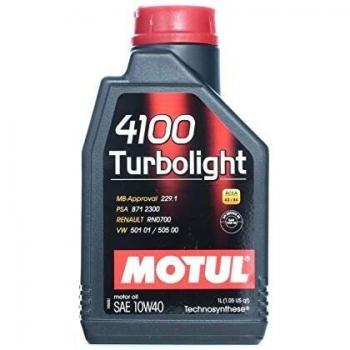 Huile moteur MOTUL 4100 Turbolight 10W40 1L