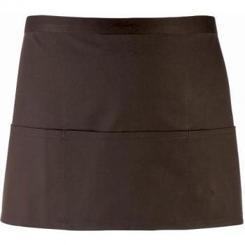 Tablier professionnel 3 poches bleu