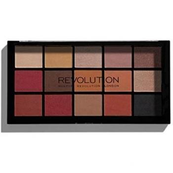 Paleta Reloaded Iconic Vitality de Makeup Revolution 15 Tonos 16,5 gr