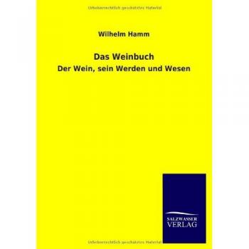 Hamm, Wilhelm: Das Weinbuch