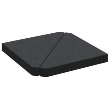 Plaques de lestage triangulaires pour parasol