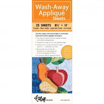 WashAway Applique Sheets by Beth Ferrier