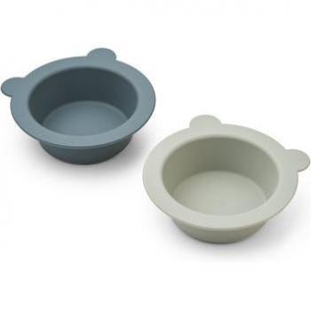 LIEWOOD Peónia Duo con Ventosa, Color Azul Paloma