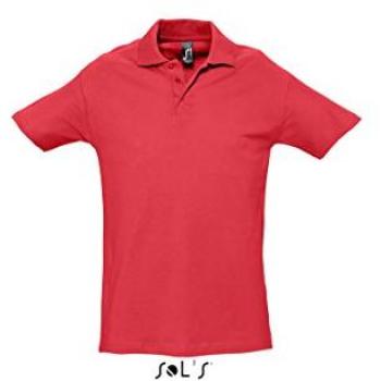 210 g Spring II Menswear Polo – Red, XXL, Branded