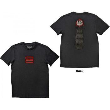 Unisex U2 360 Tour 2010 T‑shirt Nera