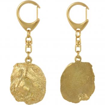 Caucasian Shepherd Gold – Porte‑clé élégant