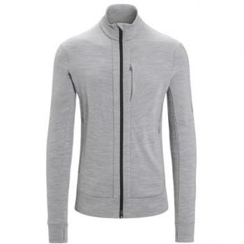 Icebreaker Quantum III Herren Midlayerjacke grau