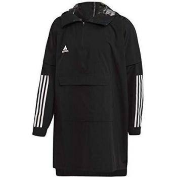 Schwarz-Weiß Poncho Condivo 20, Marke Adidas, Größe M