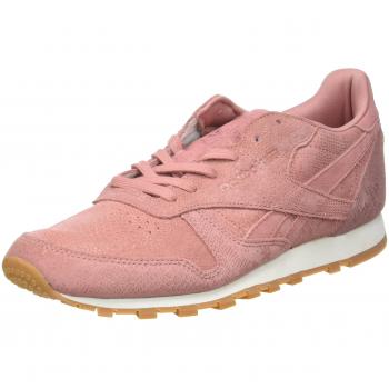 Reebok Classic Clean Exotics, Sneakers Rosa (Grey Sandy Rose/Chalk/Gum)