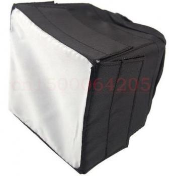 Funda Difusora de Flash 9x9 cm – Negro – Uso Universal (Canon/Nikon)