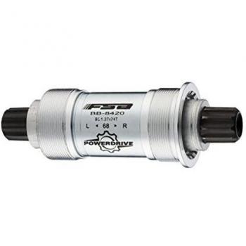 FSA PEDALIER Power Drive BB8420 68x118mm Pedaliers, Sport, Plateado