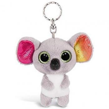 Koala Junior Nici en Peluche Gris – Porte‑clé