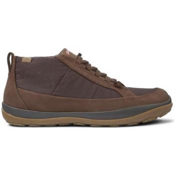 Camper Men's Brown Lace-Up Sneakers