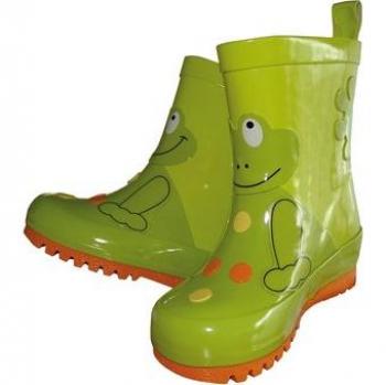 Maximo Unisex Gummistiefel Frosch grün Größe 20