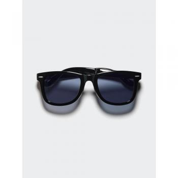 Uniqlo Japan One‑Size Black Wellington Fold‑Out Sunglasses