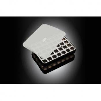 Cubitera de silicona platino 2x2 (35 cubitos)