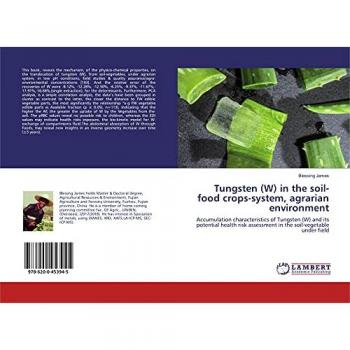 Tungsten (W) in the soil-food crops-system, agrarian environment: Accumulation characteristics of Tungsten (W) and its potential health risk assessment in the soil-vegetable under field