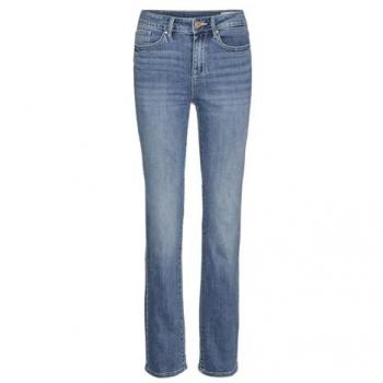 Jeans da donna Vero Moda Flash LI347, dritti, vita standard, media blu denim, taglia XL