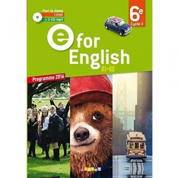 E for English 6e